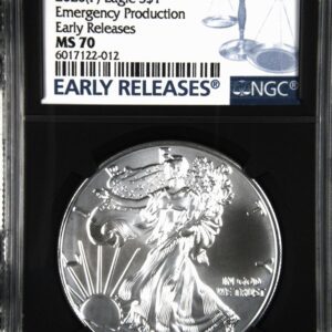 A silver eagle coin is being sold for $ 1 0, 5 0 0.